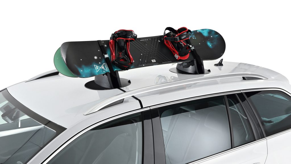 Fabbri Kolumbus Ski & Board - Porte-skis magnétique, 2 paires de